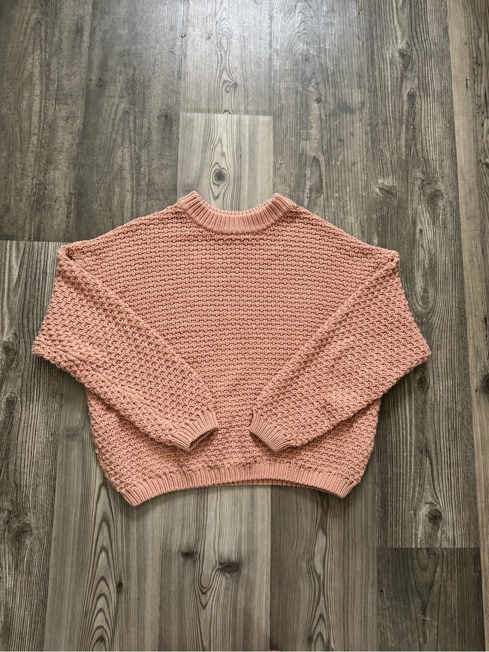 Universal Thread Dusty Pink Crewneck Chunky Knit Sweater